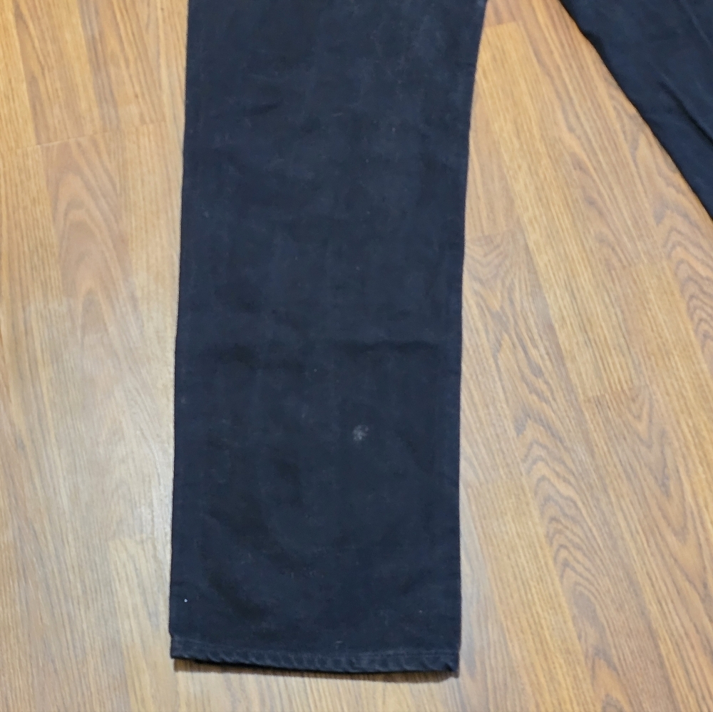 Men’s Carhartt B136 BLK Dungaree Fit Canvas Carpenter Pants 34x36 USA 90s A96 - Picture 10 of 13